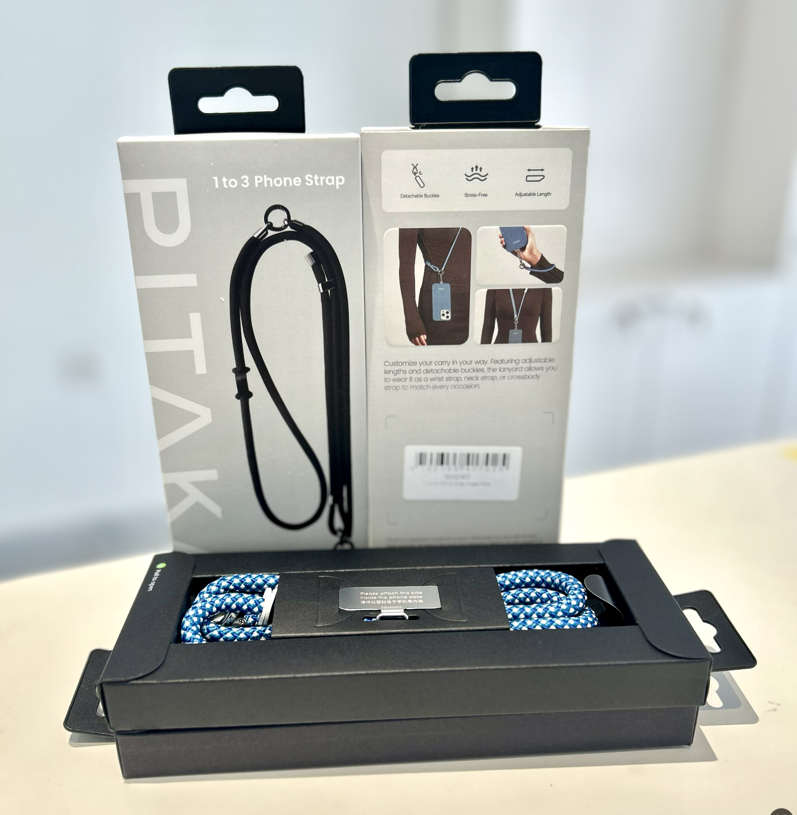 Image de Pitaka - Cordon de Téléphone Portable 3 en 1