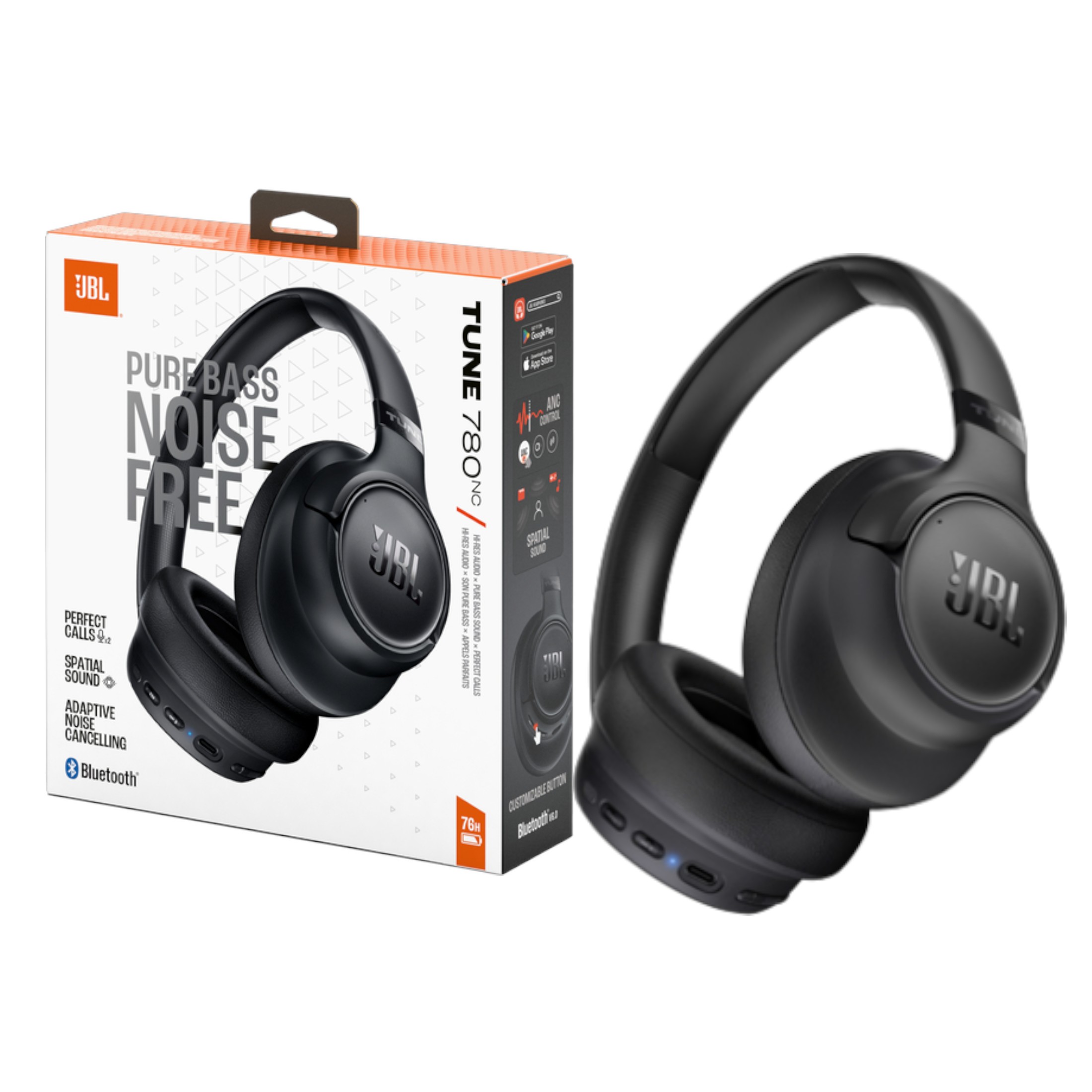 Image de JBL Tune 780NC – Casque Bluetooth Sans Fil avec Réduction de Bruit